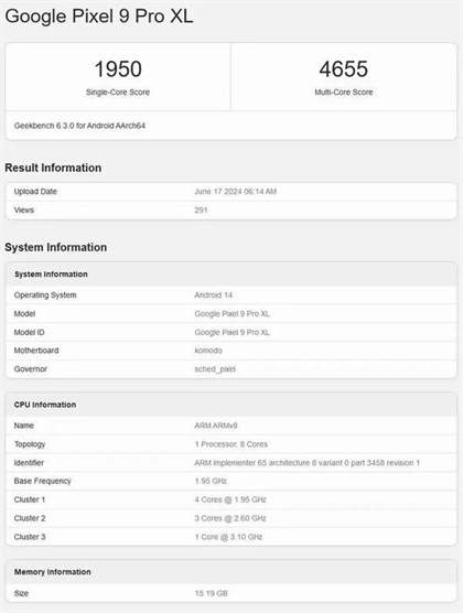 探秘谷歌Pixel 9 Pro XL：首款搭载Android 15系统的顶级旗舰手机