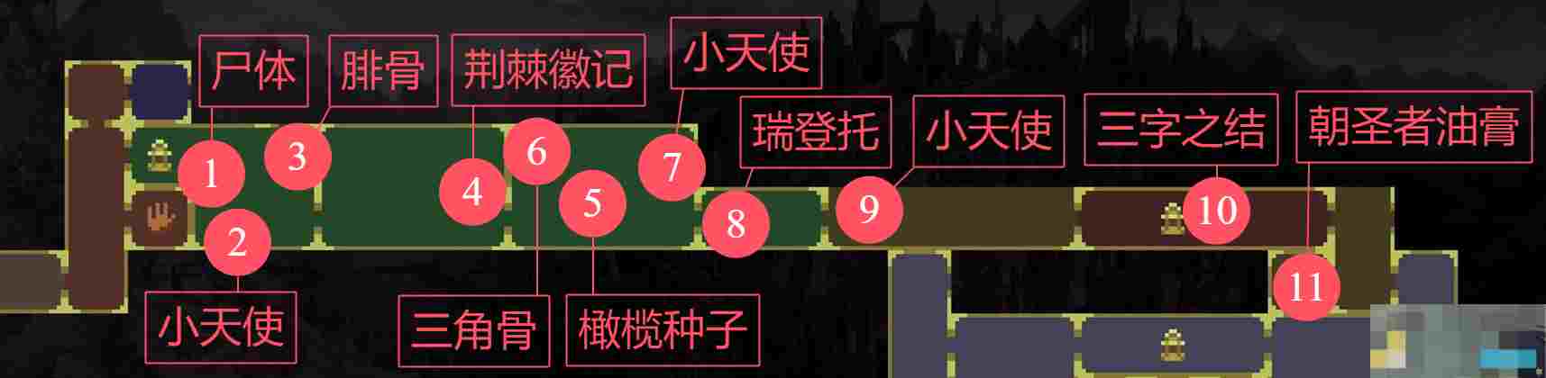 《神之亵渎》静默台阶庭院收集向流程攻略
