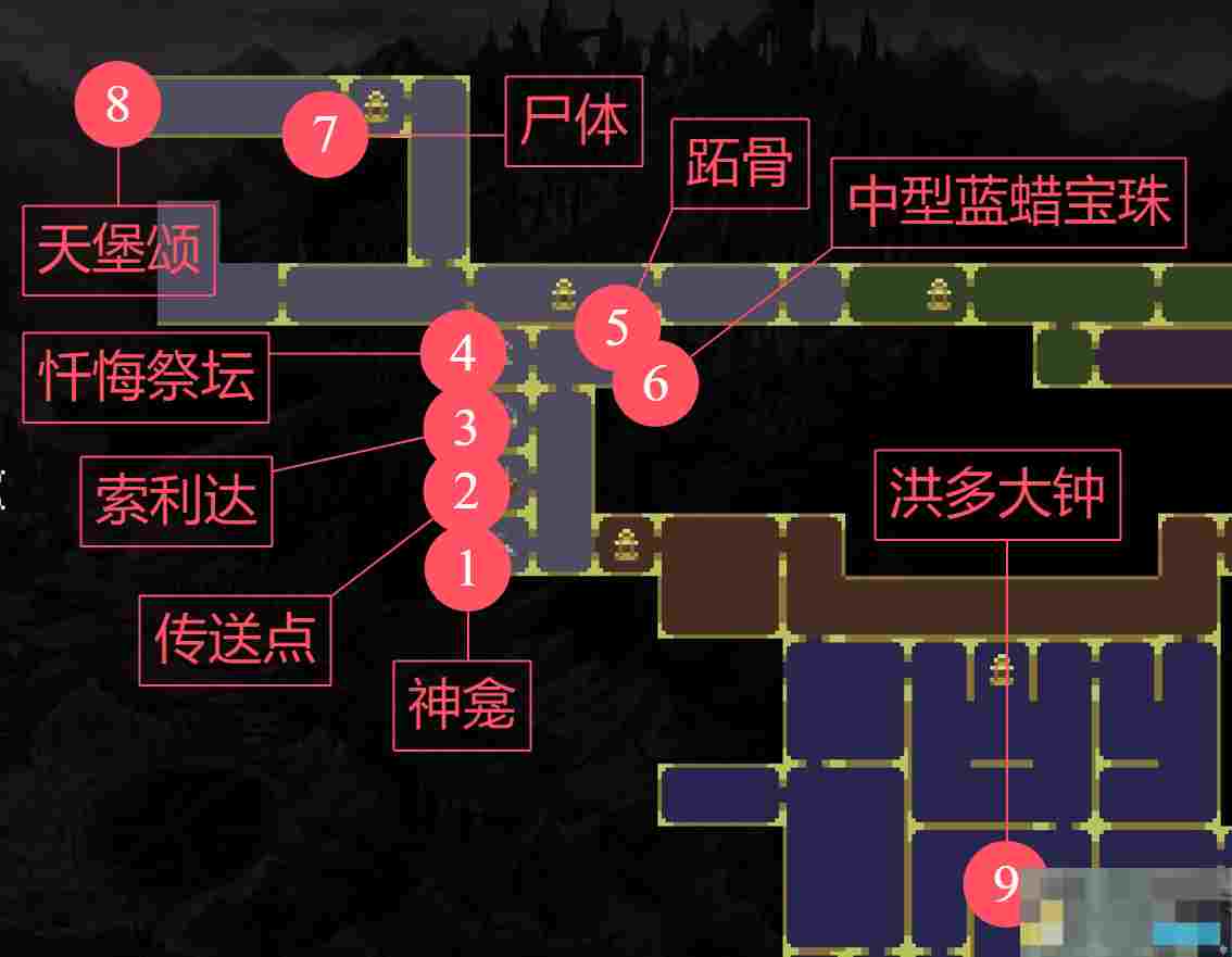 《神之亵渎》默哀同道会下层收集向流程攻略