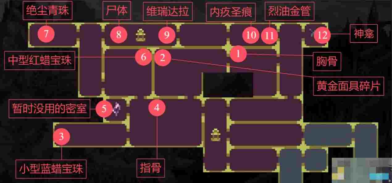《神之亵渎》焦容圣母修道院收集向流程攻略
