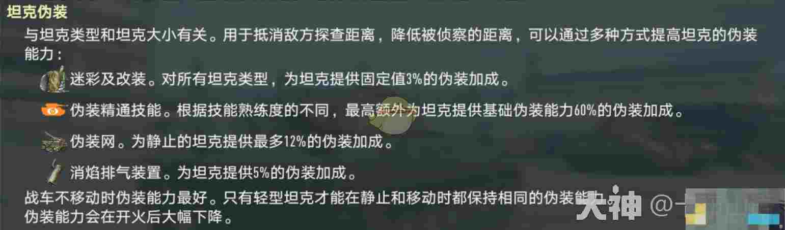 《坦克连》伪装组成部分解析