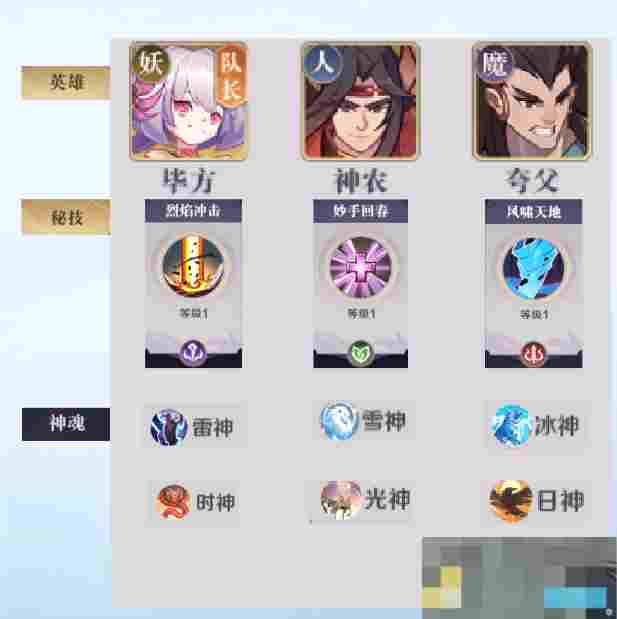 《八荒旅途》开荒阵容推荐