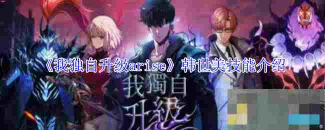 《我独自升级arise》韩世美技能介绍
