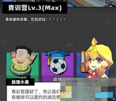 《新星足球世界》青训营：青训选秀与梯队培养