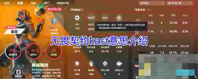 《无畏契约》kast意思介绍