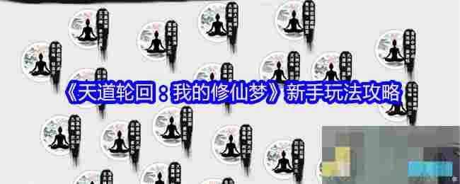 《天道轮回：我的修仙梦》新手玩法攻略