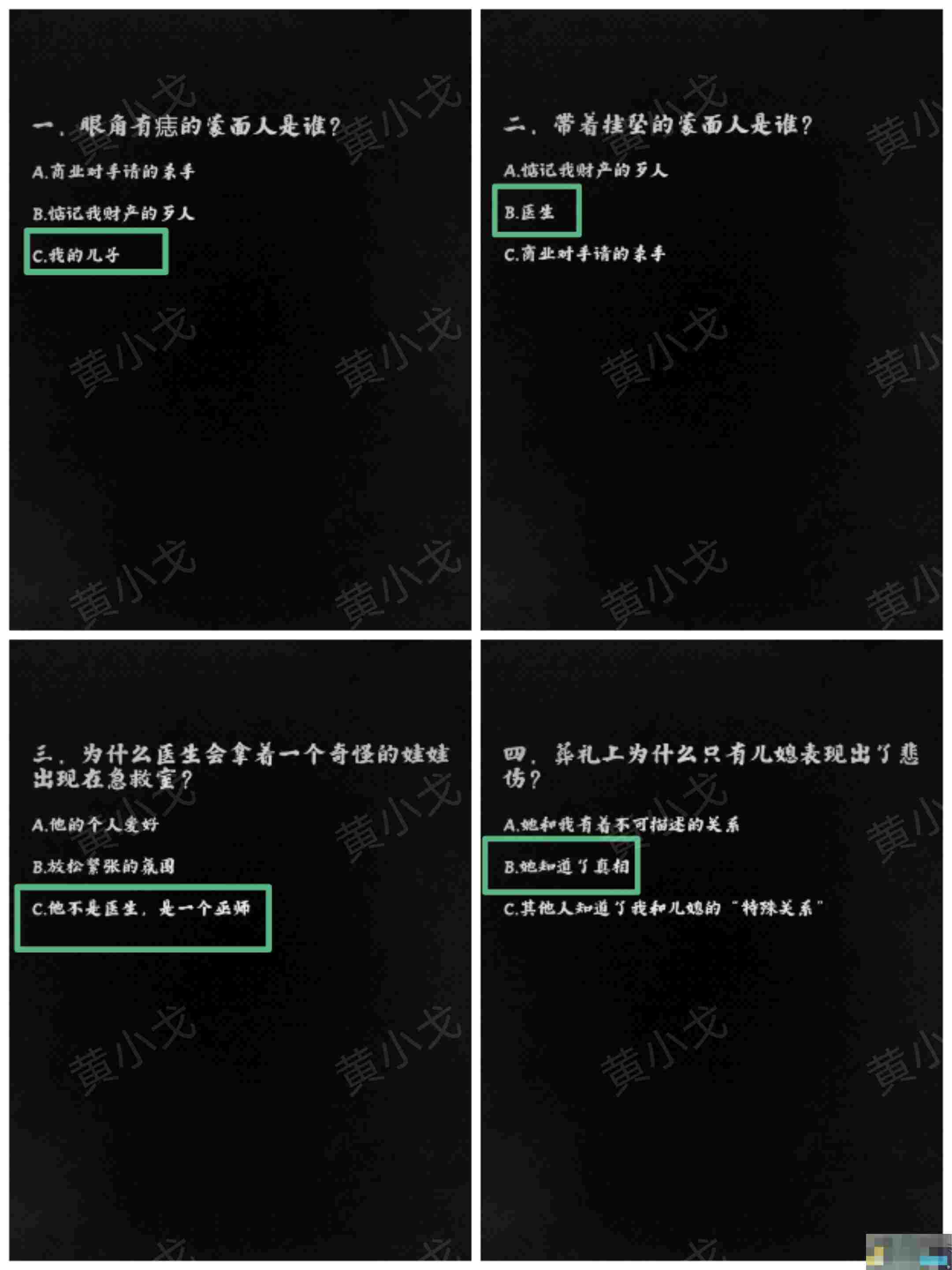 《人间诡视》第六关临终一视结局达成攻略