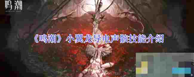 《鸣潮》小翼龙导电声骸技能介绍