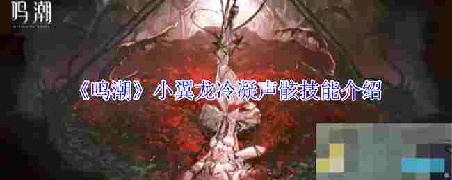 《鸣潮》小翼龙冷凝声骸技能介绍