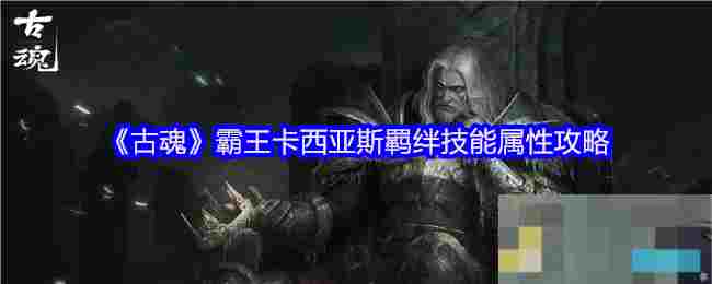 《古魂》霸王卡西亚斯羁绊技能属性攻略