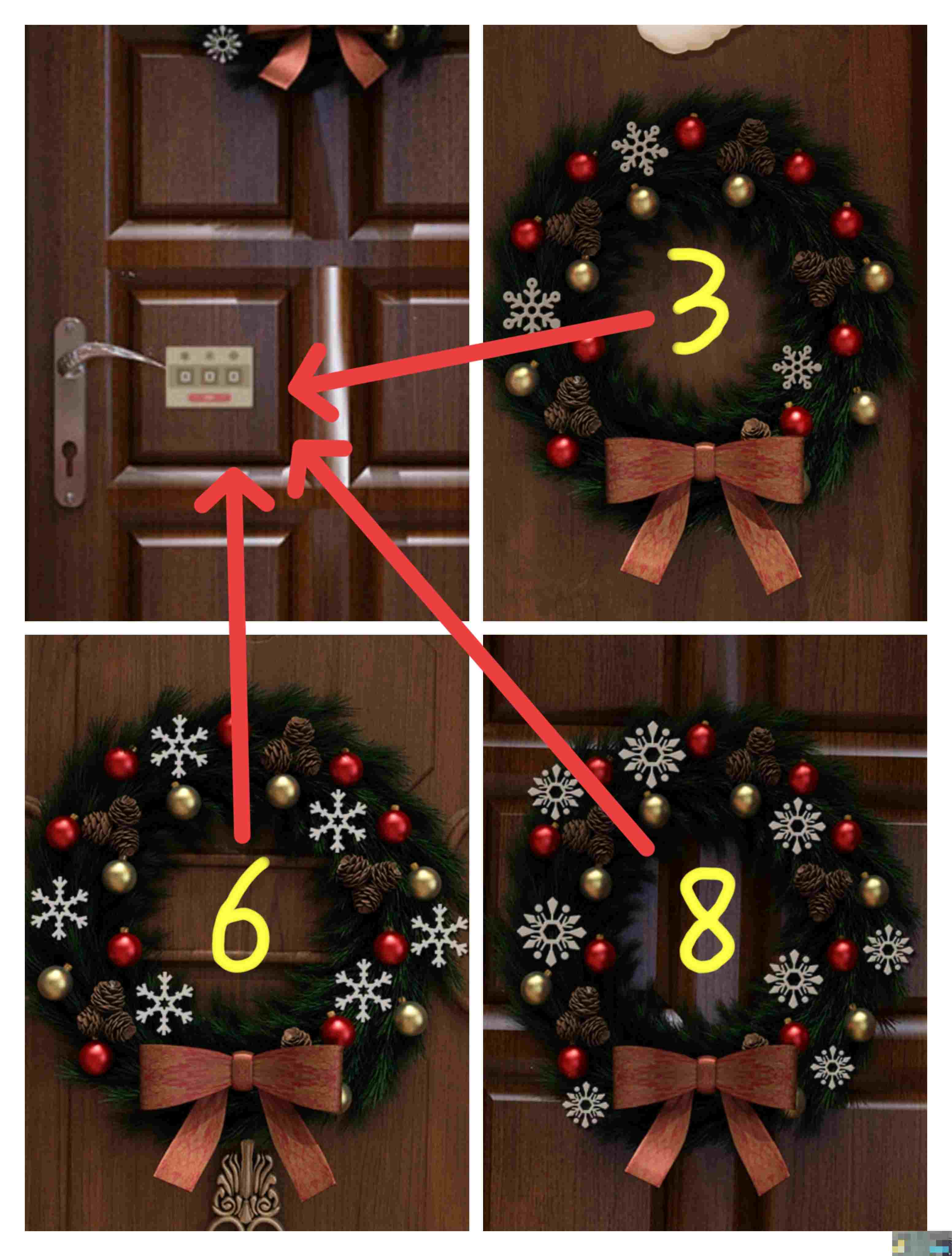 《Escape Room：圣诞节》Ho~Ho~Ho3通关攻略图文详情