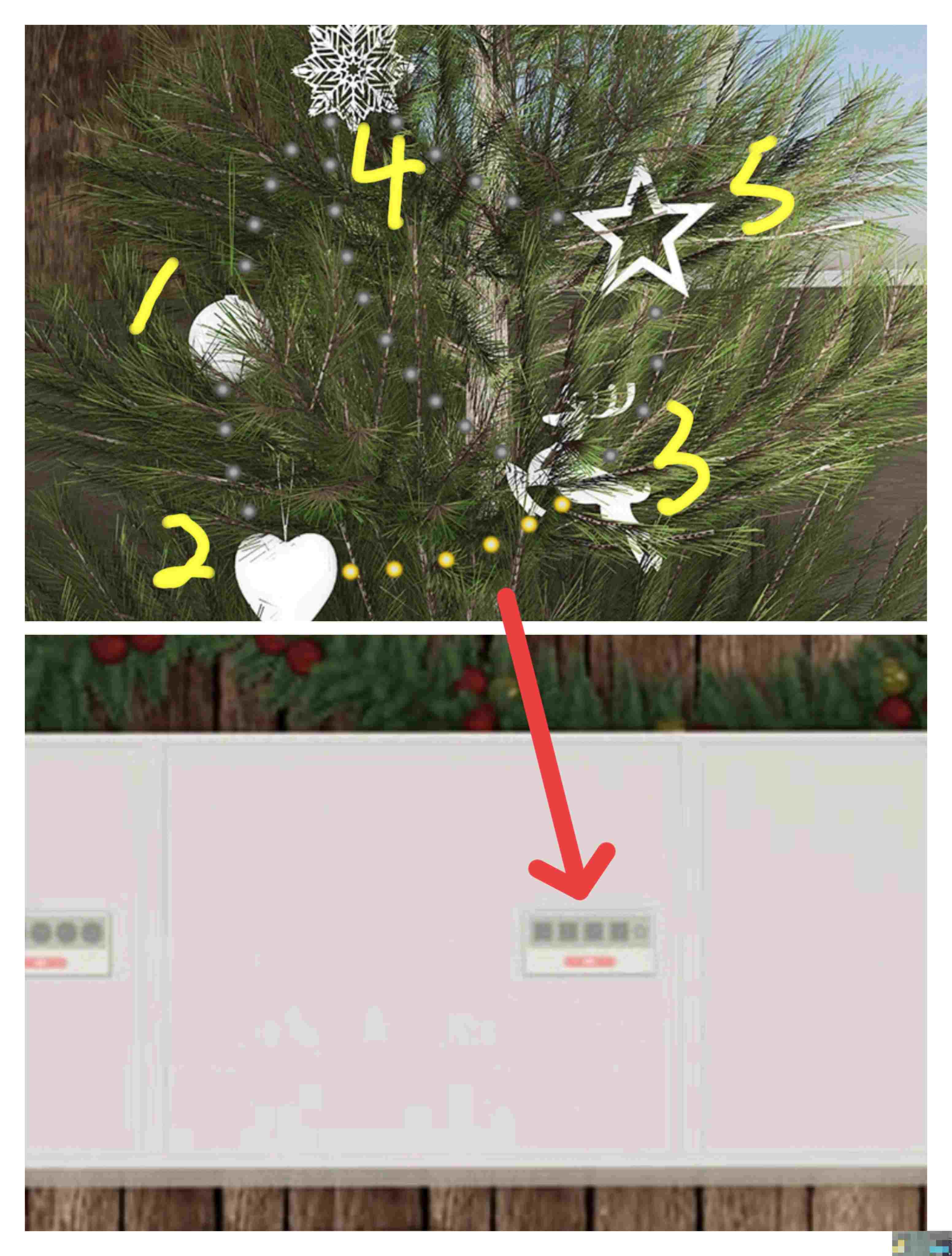 《Escape Room：圣诞节》Ho~Ho~Ho4通关攻略图文详情