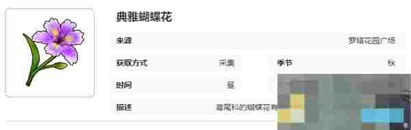 《开放空间》罗塔花园广场采集物图鉴
