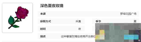 《开放空间》罗塔花园广场采集物图鉴