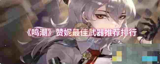 《鸣潮》赞妮最佳武器推荐排行