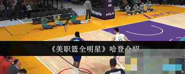 《美职篮全明星》哈登介绍