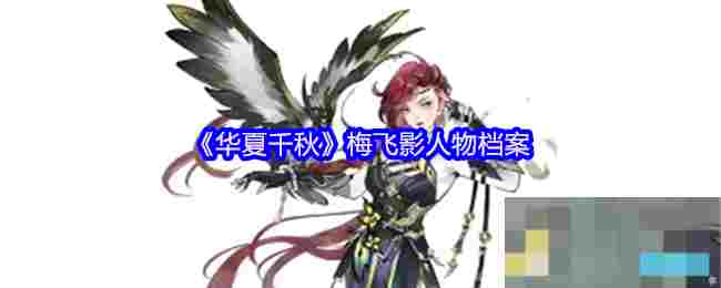 《华夏千秋》梅飞影人物档案