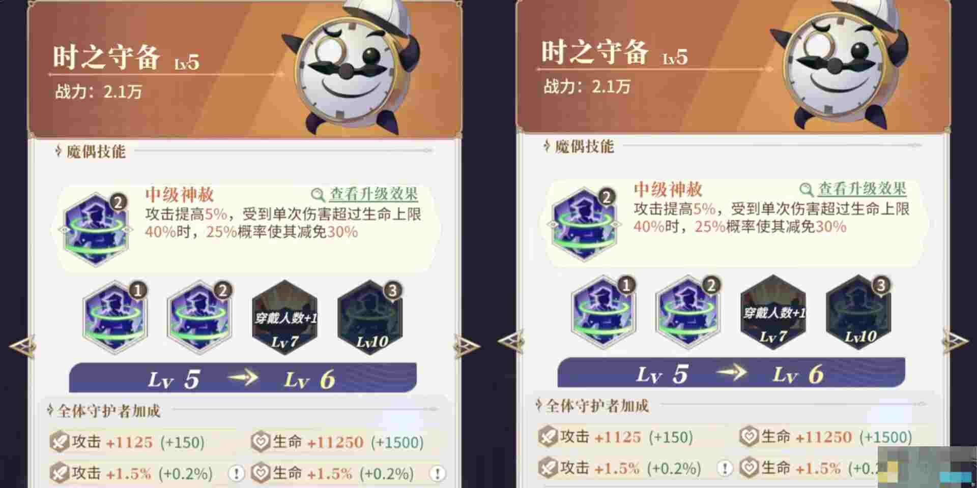 《永夜降临：复苏》时之守备魔偶属性解析及搭配推荐