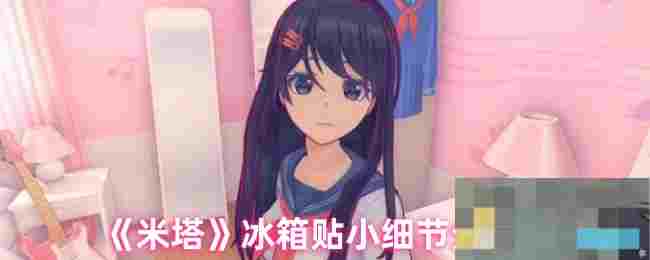 《米塔》冰箱贴小细节分享
