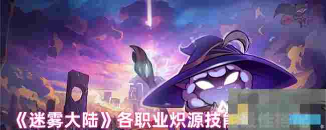 《迷雾大陆》各职业炽源技能最佳搭配