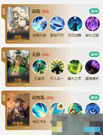 《荒野国度》S2赛季无敌宙斯队搭配