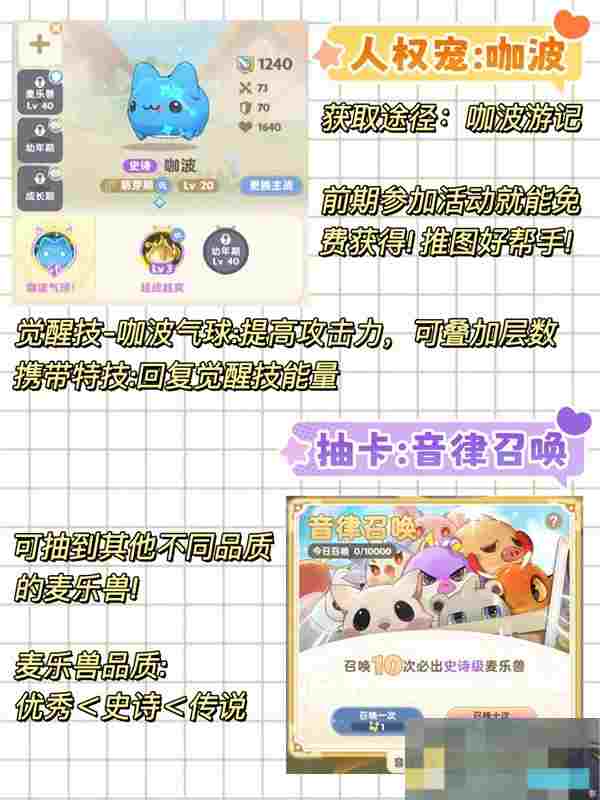 《出发吧麦芬》麦乐兽全方位养成攻略