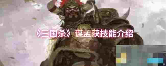 《三国杀》谋孟获技能介绍