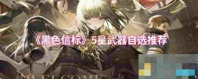 《黑色信标》5星武器自选推荐