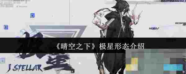 《晴空之下》极星形态介绍