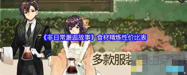 《非日常邂逅故事》食材精炼性价比表
