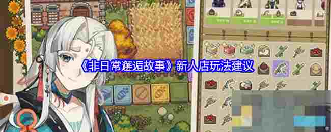 《非日常邂逅故事》新人店玩法建议