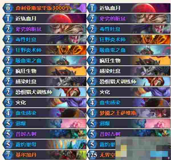 《炉石传说》英雄乱斗角斗场热门卡组分享
