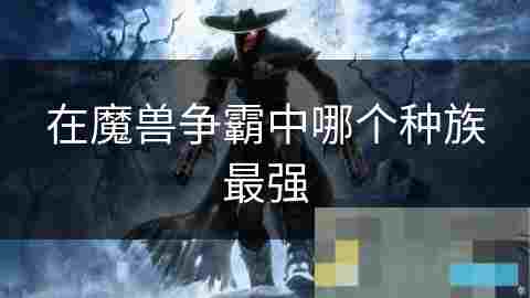 魔兽争霸人类种族攻略灵活战术与强大防御介绍