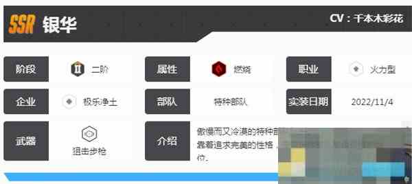 胜利女神新角色银华技能推荐方法