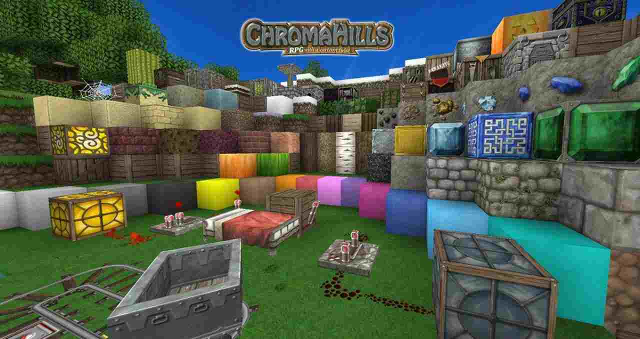 我的世界Chroma Hills RPG风格材质包