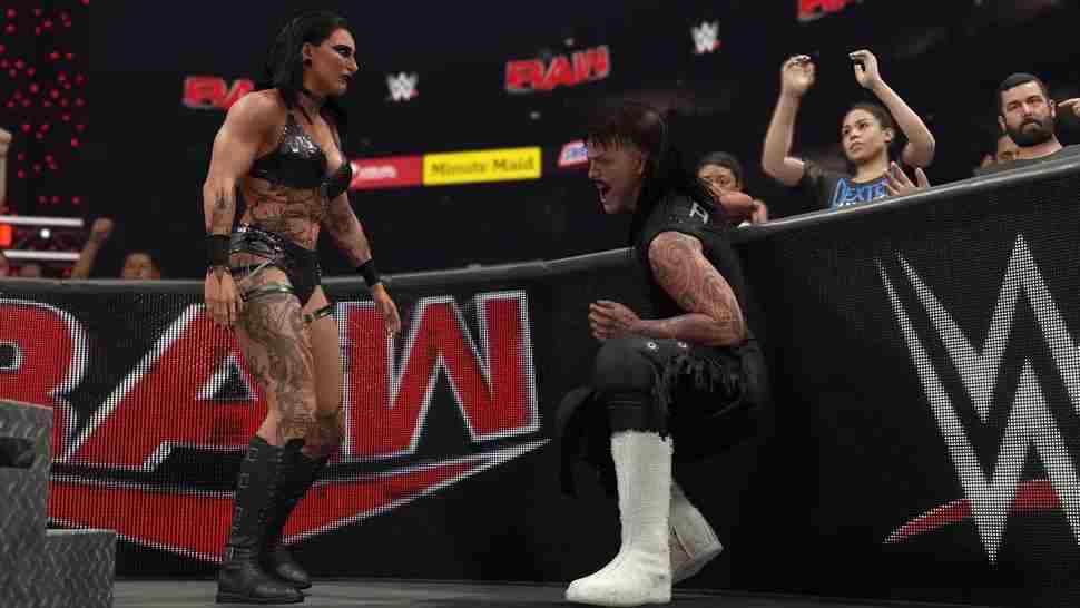 WWE2K25预告引入混合性别对决赛事新特色