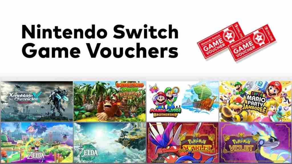 NintendoSwitch代金券更新不支持Switch2使用