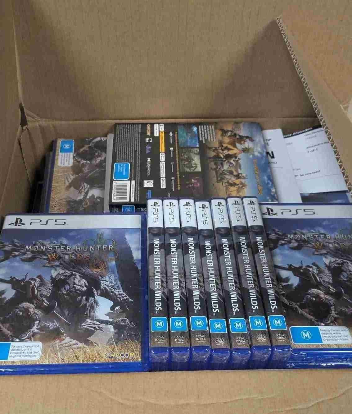 符号猎人大荒野版PS5实体游戏澳洲惊现疑似偷跑