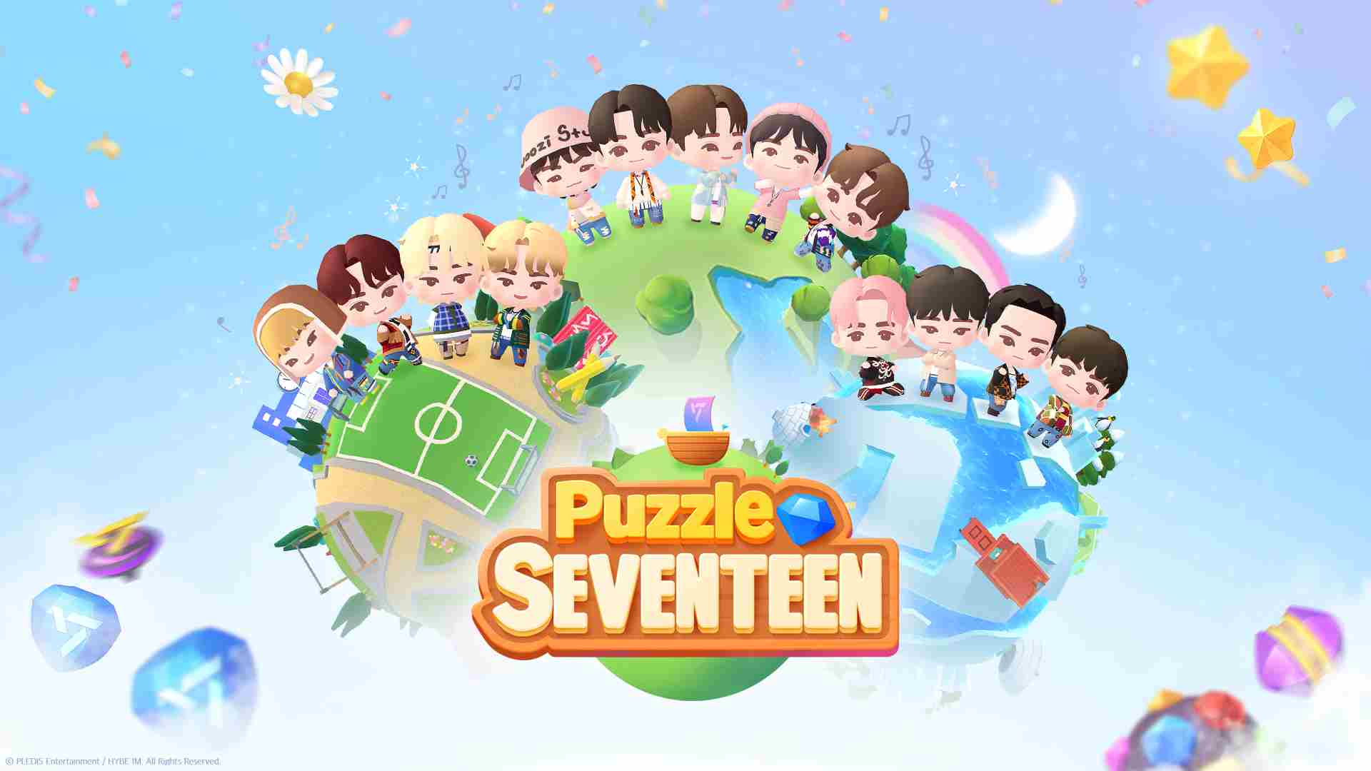 SEVENTEEN配配乐HYBEIM全球预注册启动