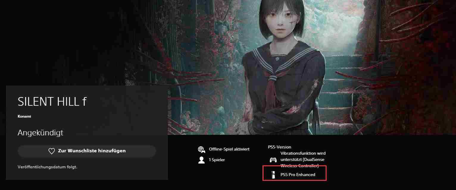 寂静岭fPS5Pro增强版游戏体验升级
