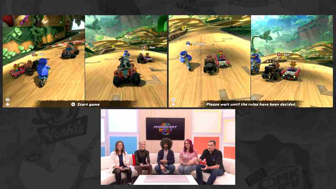马里奥赛车新体验淘汰赛模式GameChat玩法试玩方法