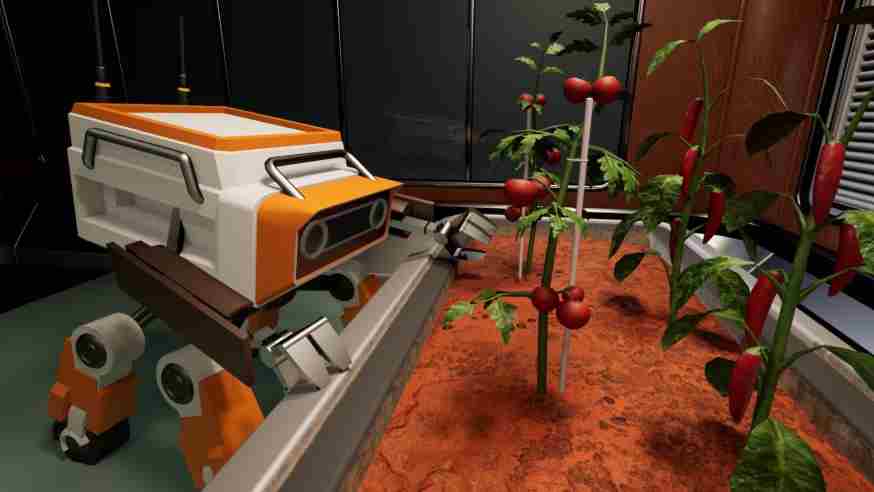 模拟农学家测试版发布机器人助力火星农场管理