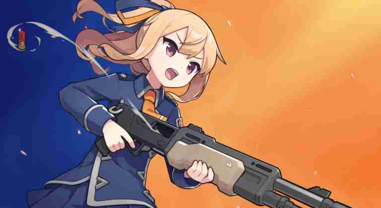 Q版女兵挑战生化威斯坦肉鸽射击攻略