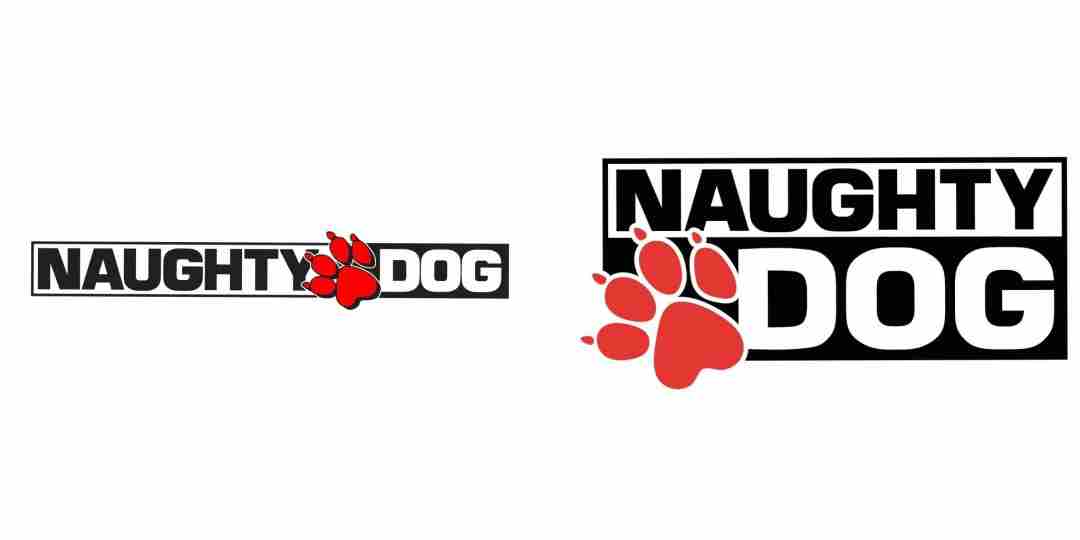 顽皮狗更新Logo两行字新设计爪子变形曝光