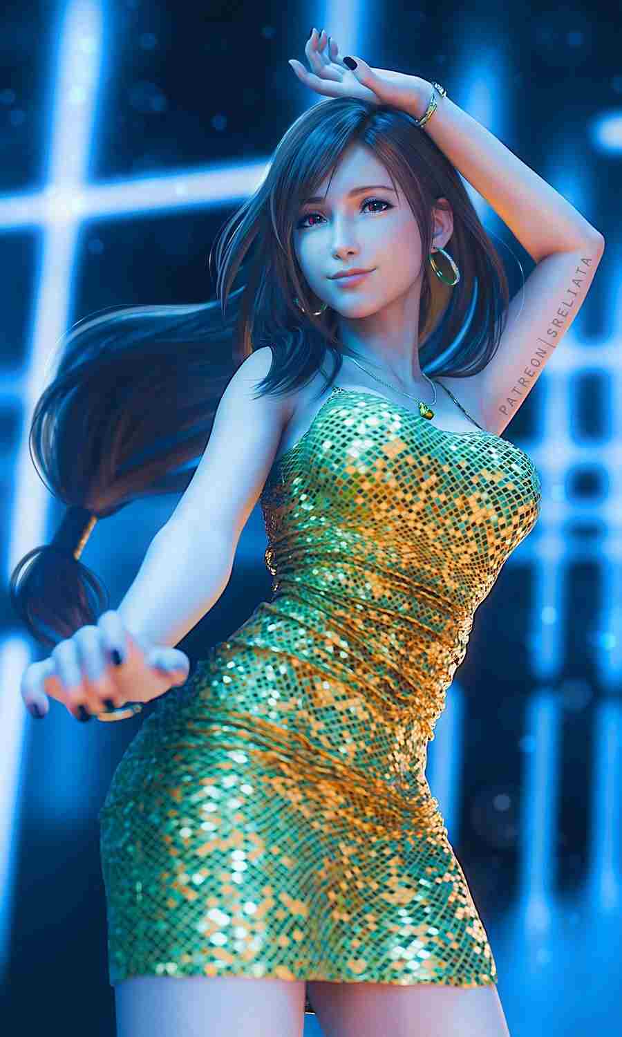 最终幻想7蒂法惊艳3D美图曝光耶路撒冷3D区风采