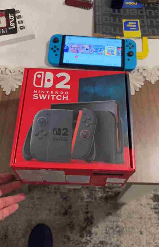 Switch2偷跑视频曝光需首日补丁方可游玩