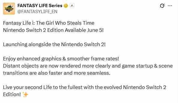 幻想生活i6月5日Switch2仅需2美元升级攻略