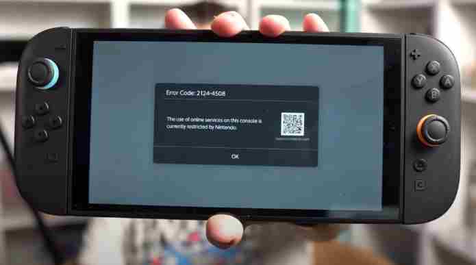 Switch2账号因冒犯性用户名被封禁