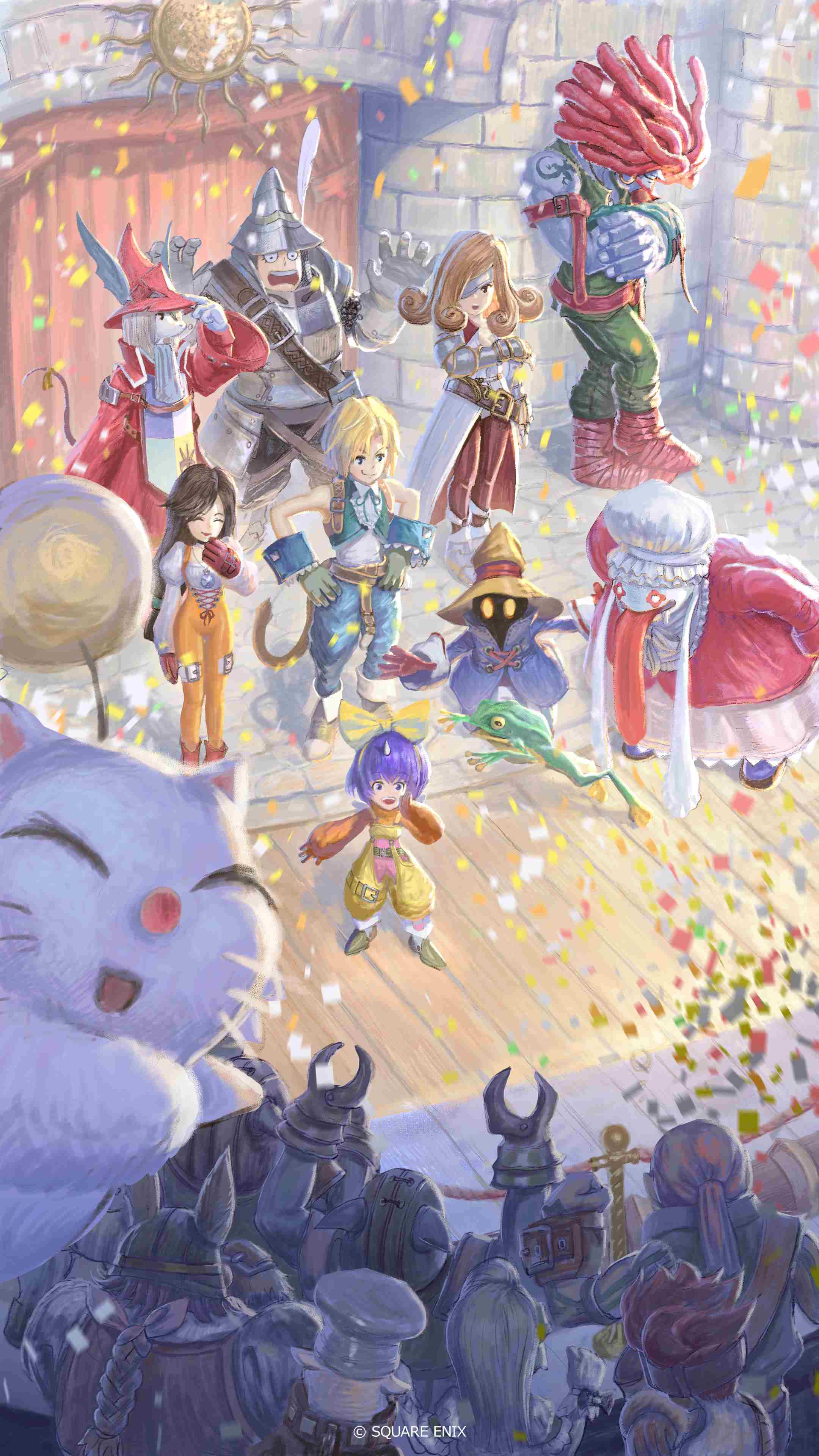 最终幻想9纪念25周年官方发布7月日历壁纸