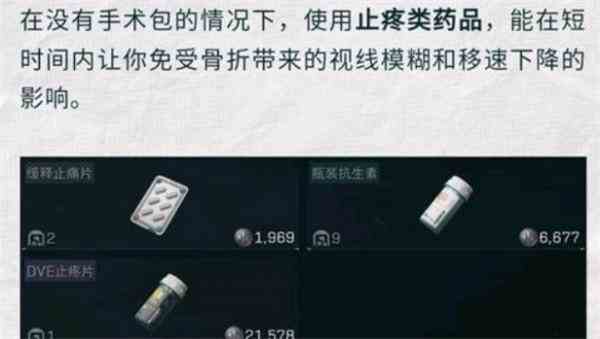 三角洲行动药品怎么使用